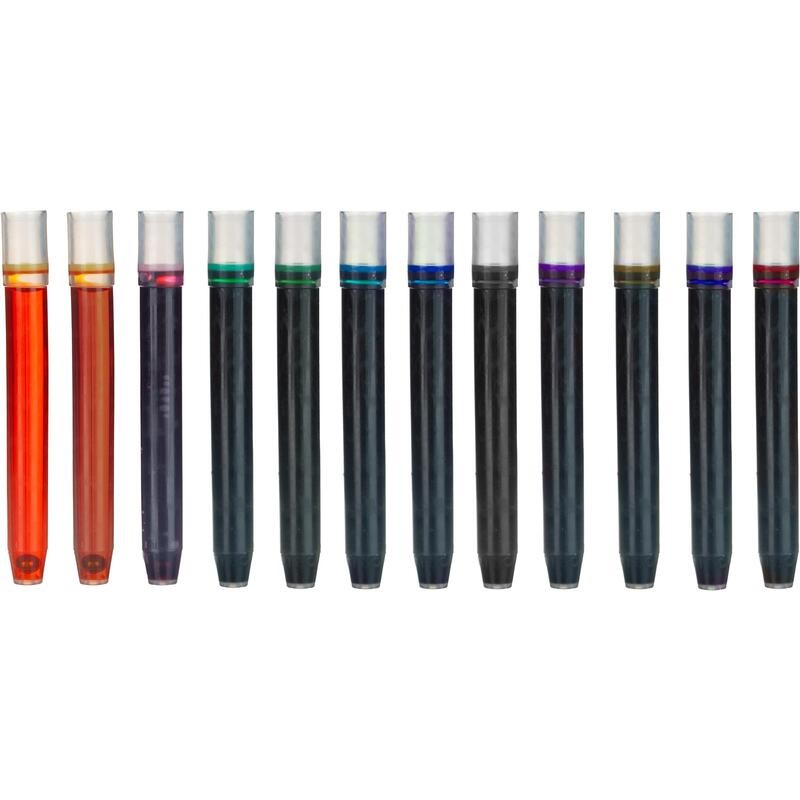 Чернильный картридж Pilot Parallel Pen, 12 цветов, 12шт. (IC-P3-AST)