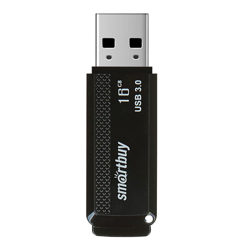 Флэш-диск USB 16Gb SmartBuy Dock, черный (SB16GbDK-K3), 180шт.