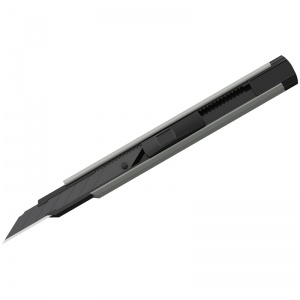 Нож канцелярский 9мм Berlingo Power TX, auto-lock, металлический корпус + лезвия сменные 5шт., PET бокс, 20шт. (BM4120_2)