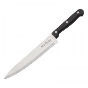 Нож кухонный Mallony MAL-01B-1, 150мм, поварской, сталь, 1шт. (985310)