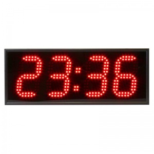 Часы настенные цифровые Импульс Электронное табло 413-T-ER2, 46x18x6.5см