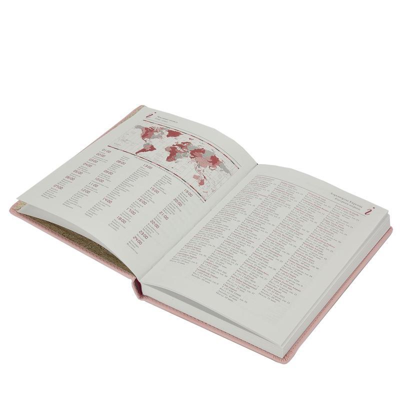 Ежедневник недатированный А5 Альт Velvet (136 листов) обложка кожзам, зефирная розовая (3-115/34)
