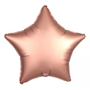 Воздушный шар Miland Звезда фольгированный розовый, 53см