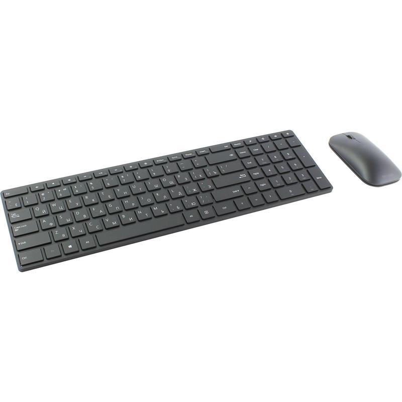 Набор клавиатура+мышь Microsoft Designer Bluetooth Desktop, беспроводной, USB, черный