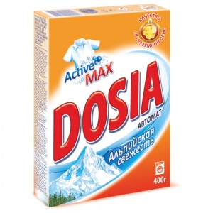 Стиральный порошок-автомат Dosia "Альпийская свежесть", 400г (4607109401156)
