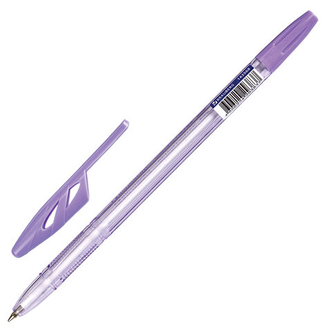 Ручка шариковая Brauberg Ultra Pastel (0.35мм, синий цвет чернил) 50шт. (143568)