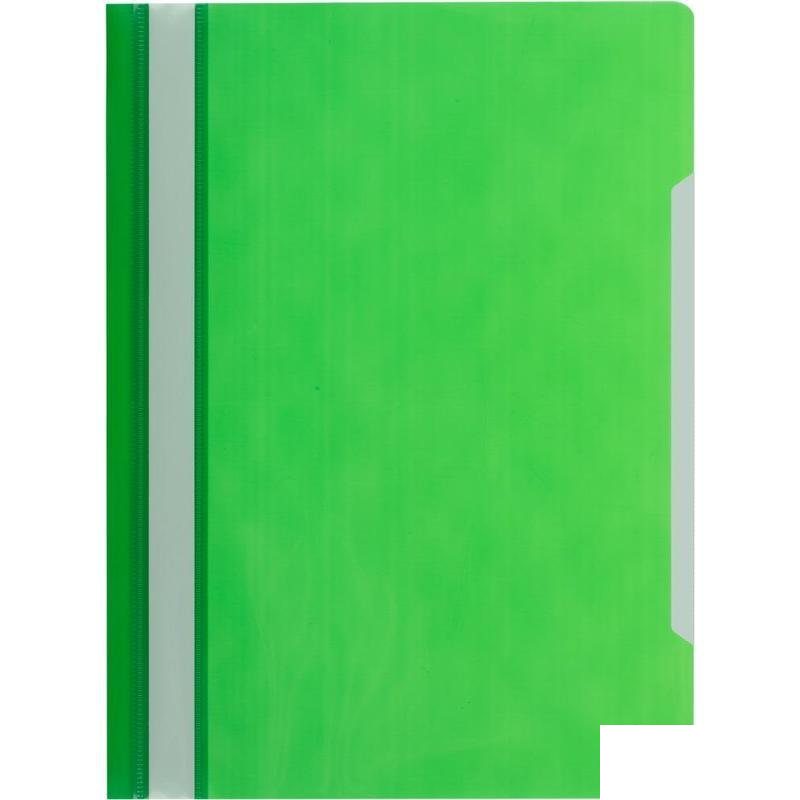 Папка-скоросшиватель Attache Economy (А4, до 100л., полипропилен) зеленая, 10шт.