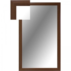 Зеркало настенное Attache 1801 ОР-1 (орех) 600х1000мм