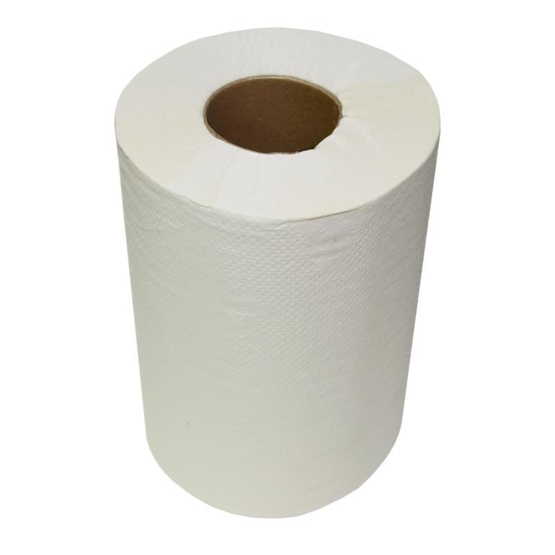 Полотенца бумажные для держателя 1-слойные Pro, рулонные, 12 рул/уп (С194)
