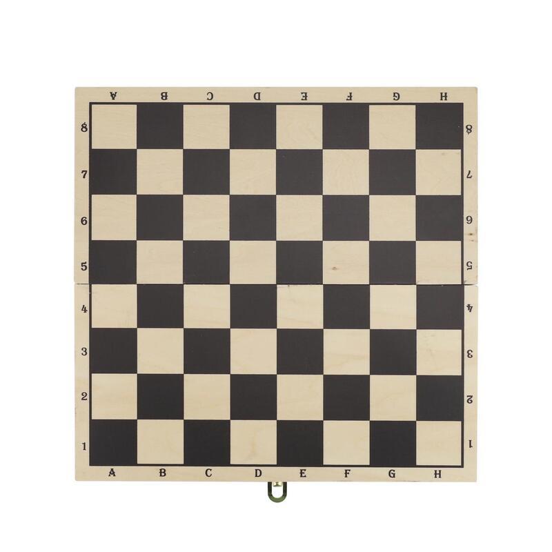 Игра настольная Шахматы Рыжий кот обиходные деревянные (29x14.5x4см)