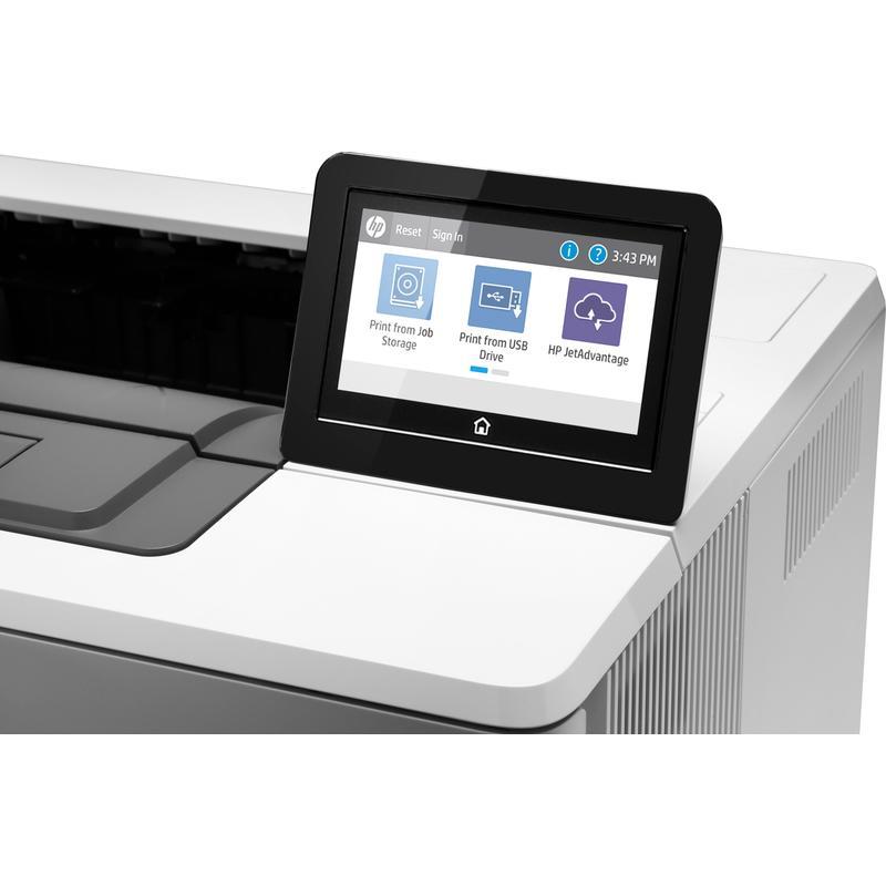 Принтер лазерный цветной HP LaserJet Enterprise M507x, белый, USB/LAN/Wi-Fi (1PV88A)