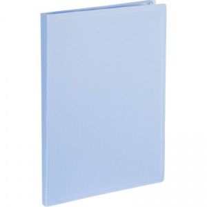 Папка файловая 20 вкладышей Attache Selection Breeze (А4, 15мм, пластик) голубая