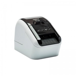 Принтер для печати этикеток Brother QL-800 (ленты до 62 мм), черный/белый