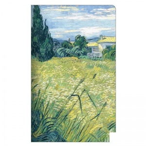 Блокнот 40л, А6 Art-Blanc Van Gogh, клетка, скрепка (ACB035)