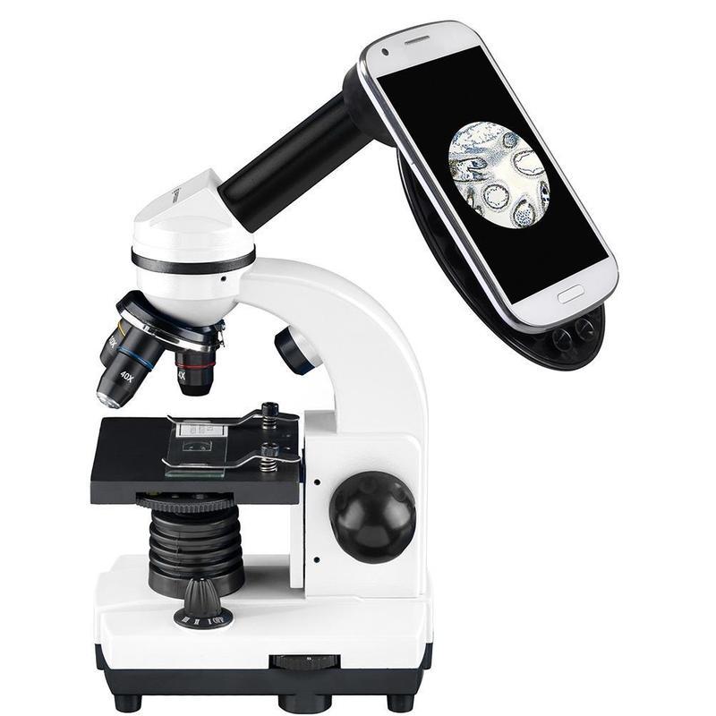 Микроскоп Bresser Junior Biolux SEL 40-1600x белый в кейсе
