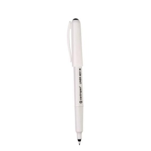 Ручка капиллярная Centropen Handwriter (0.5мм, трехгранный захват) черная, 10шт. (4651/1Ч)