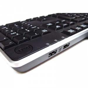 Клавиатура Dell KB-522, USB, черный (580-17683)