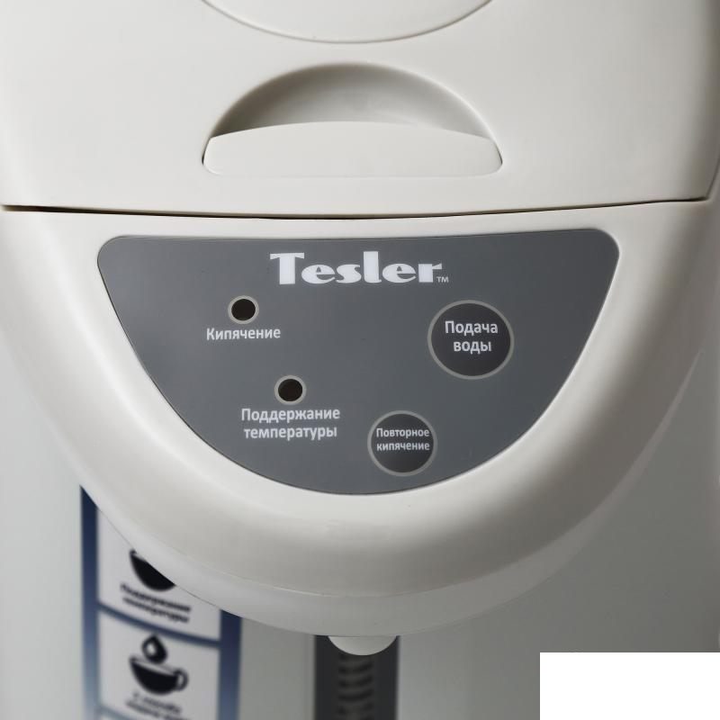Термопот Tesler TP-3001, белый и серый