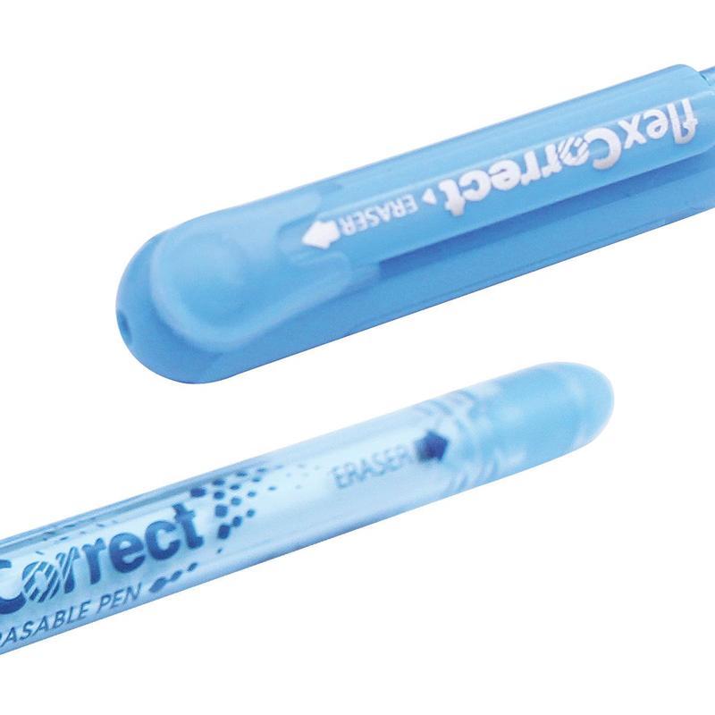 Ручка гелевая стираемая Flexoffice (0.5мм, синяя) 1шт.