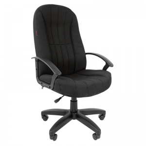 Кресло руководителя Easy Chair 685 LT, ткань черная, пластик черный