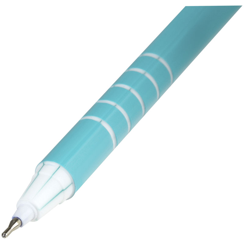 Ручка шариковая OfficeSpace Pastel charm (0,6мм, синий цвет чернил, масляная основа, штрих-код) 50шт. (BPPC_43051)