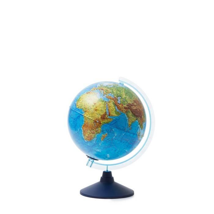 Глобус физико-политический Globen &quot;Классик Евро&quot; d=250мм, с подсветкой от батареек (Ве012500257)