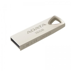 Флэш-диск USB 16Gb A-DATA AUV210, USB2.0, серебристый
