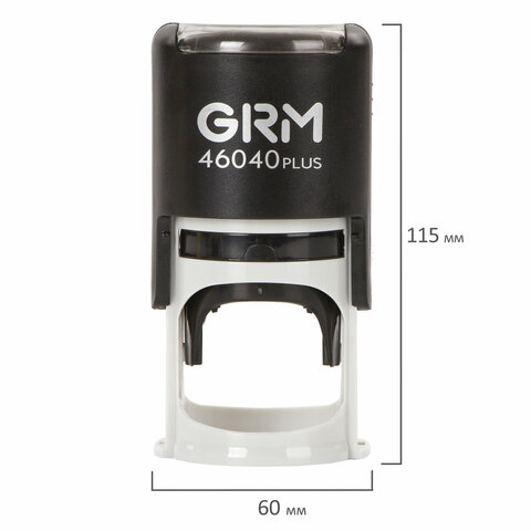 Печать самонаборная GRM R40 plus (d=40мм, 1 круг, касса в комплекте)
