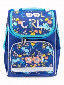 Рюкзак школьный schoolФОРМАТ Cool girl, модель Basic, жесткий каркас, односекционный, 38х28х16см, 15л