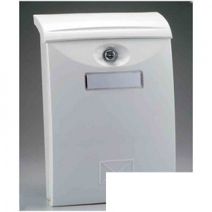 Ящик почтовый SHUH RU LTP-03, белый пластик, 172х411х105мм