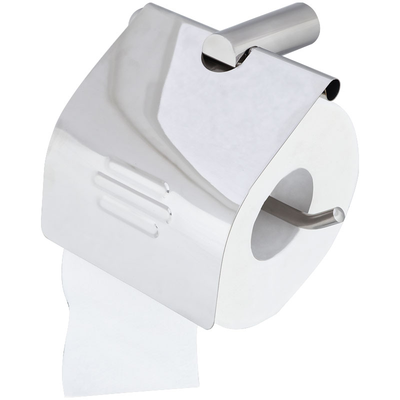 Держатель для туалетной бумаги рулонной OfficeClean Original, нержавеющая сталь, хром (332885)