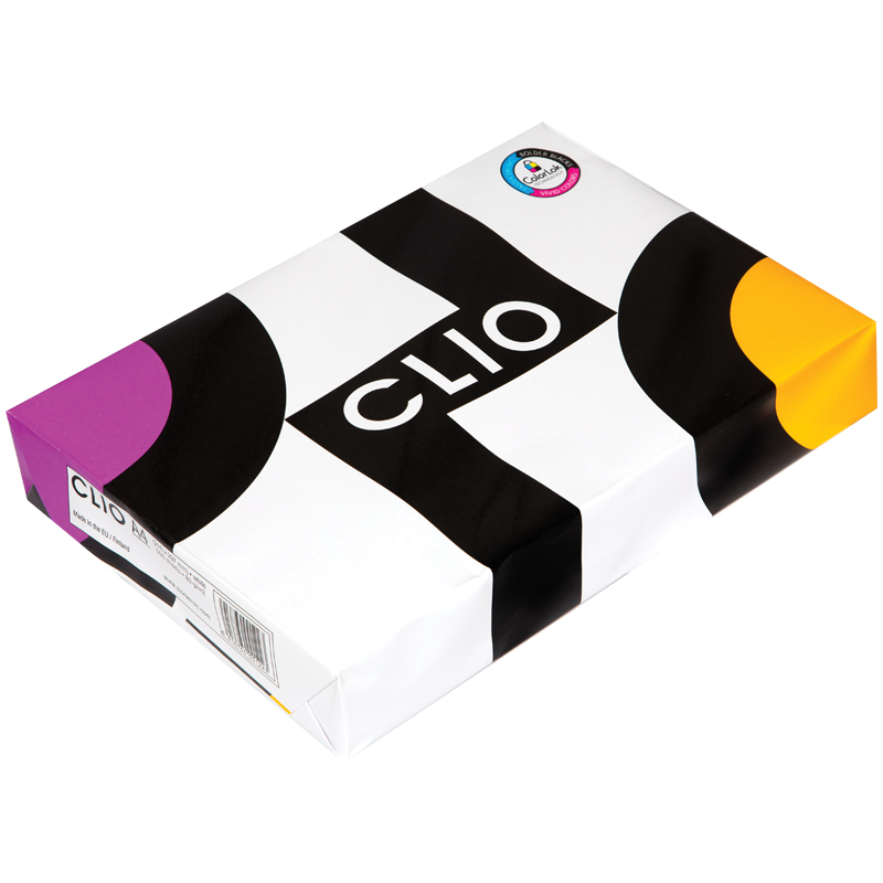 Бумага белая Clio (А4, 80 г/кв.м, 150%) 500 листов