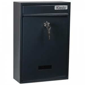 Ящик почтовый Onix ЯК1, темно-серый, 215x320x85мм