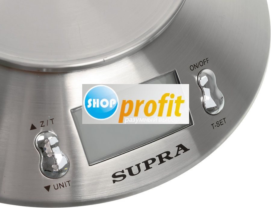 Кухонные весы Supra BSS-4095, серебристый (BSS-4095)