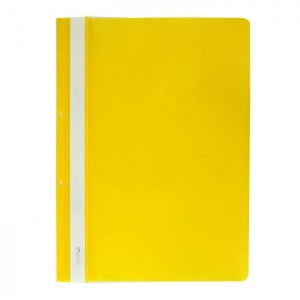 Папка-скоросшиватель Stanger (А4, 180мкм, до 100л., пластик) желтая, 20шт.