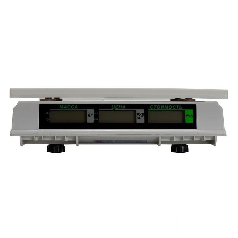 Весы торговые Mercury M-ER 326AC-32.5 Slim LCD белые