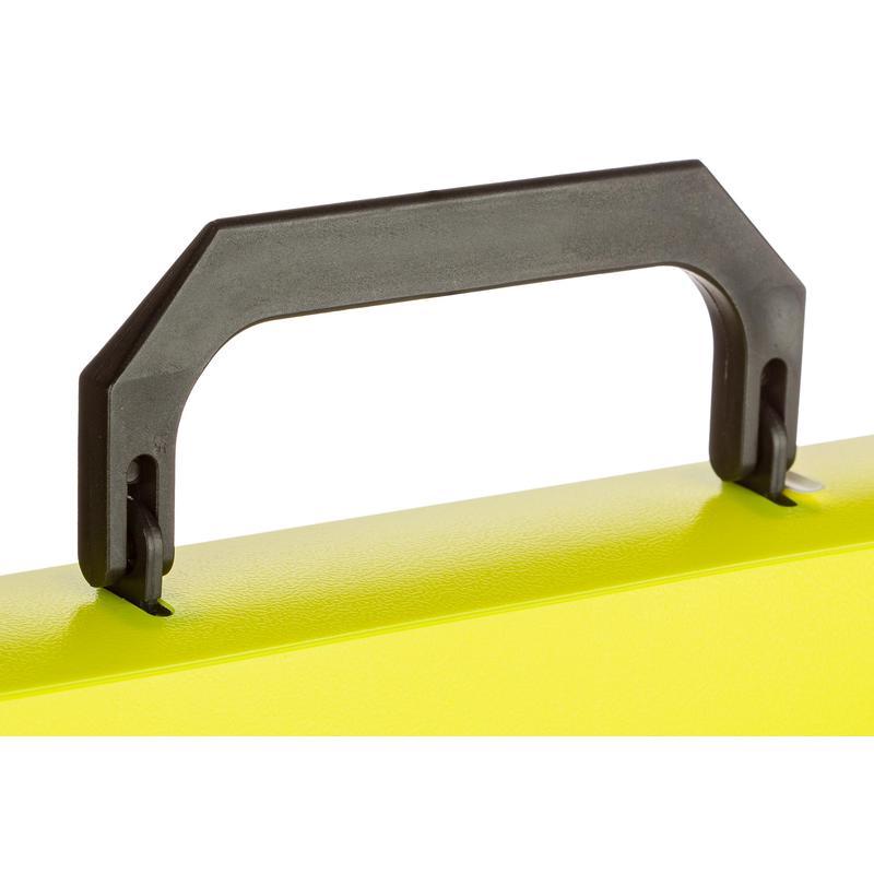 Папка-портфель Attache Neon (А4, 1 отделение, желтая, 335x230мм)