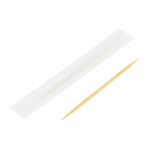 Зубочистки бамбуковые Белый Аист (в индивидуальной упаковке) 1000шт. (607568)