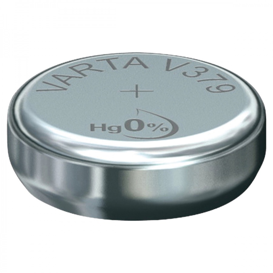 Батарейка Varta V379/SR63 (1.5 В) серебряно-оксидная (блистер, 1шт.)