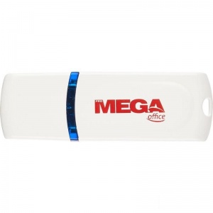 Флэш-диск USB 4Gb ProMEGA Office, белый
