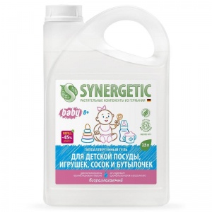 Средство для мытья детской посуды Synergetic Baby, 3.5л (103350)