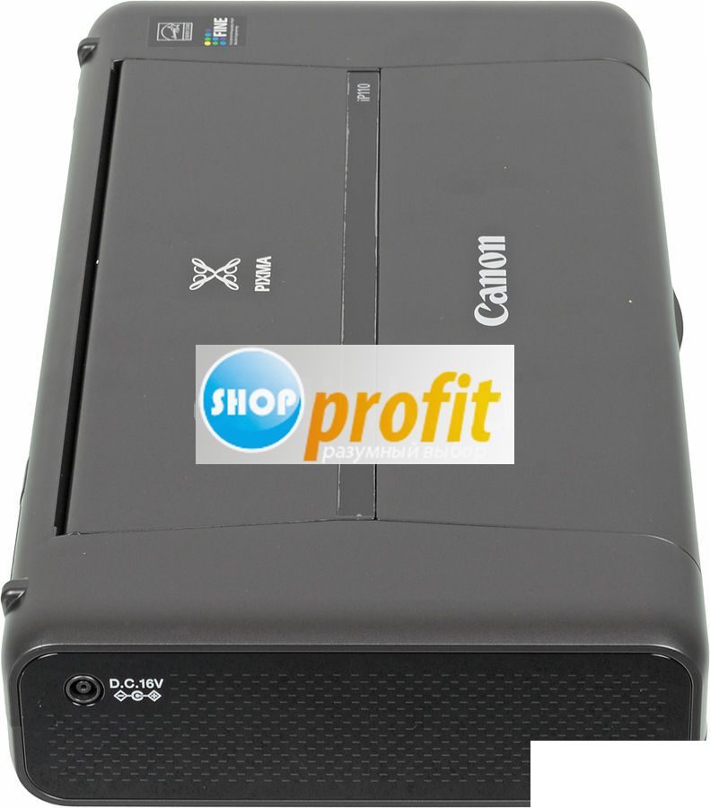 Принтер струйный Canon Pixma iP110, черный, USB/Wi-Fi + батарея (9596B029)
