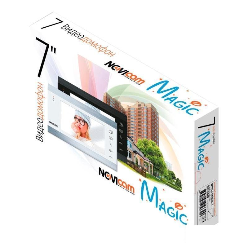 Видеодомофон NOVIcam Magic 7, белый