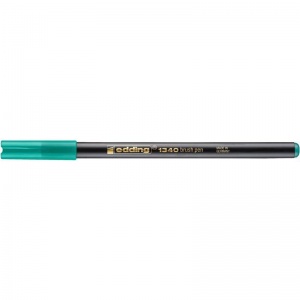 Ручка-кисть капиллярная Edding 1340/4 (1-4мм) зеленая