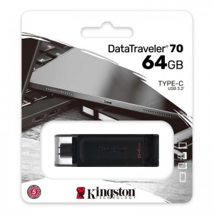 Флэш-диск USB 64Gb Kingston DataTraveler 70 (DT70/64GB)
