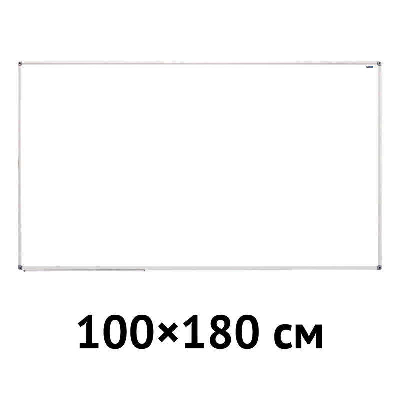 Доска магнитно-маркерная OfficeSpace (100x180см, алюминиевая рама, полочка (307397)