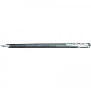 Ручка гелевая Pentel Hybrid Dual Metallic (0.55мм, хамелеон серебристый) 1шт.