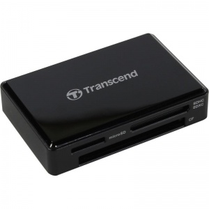 Картридер внешний Transcend TS-RDF8K2 Multi-Card Reader USB3.0, черный