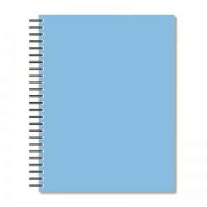 Бизнес-тетрадь А5 Attache Bright colours, 96 листов, клетка, голубая (160x207мм)