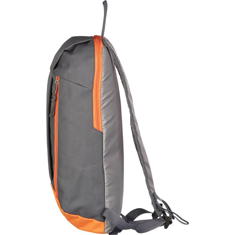 Рюкзак спортивный Attache, полиэстер, серый/оранжевый